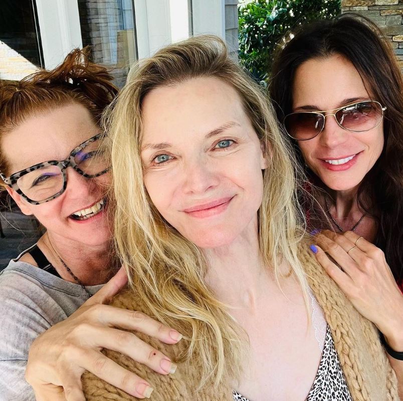Michelle Pfeiffer with sisters Dedee and Lori