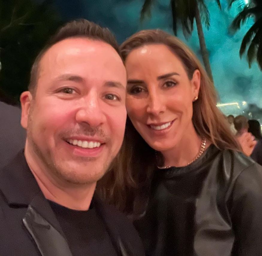 Howie Dorough with wife Leigh Dorough